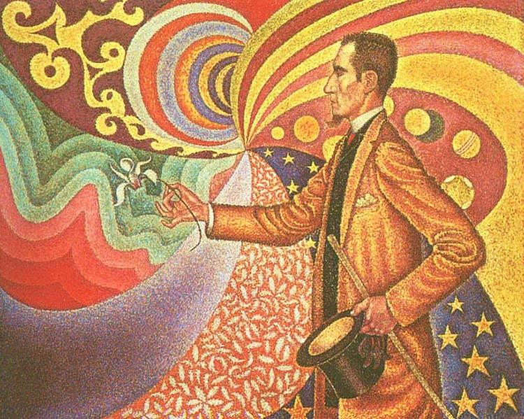 Paul Signac Paul Signac, Portrait of Felix Feneon, oil painting image